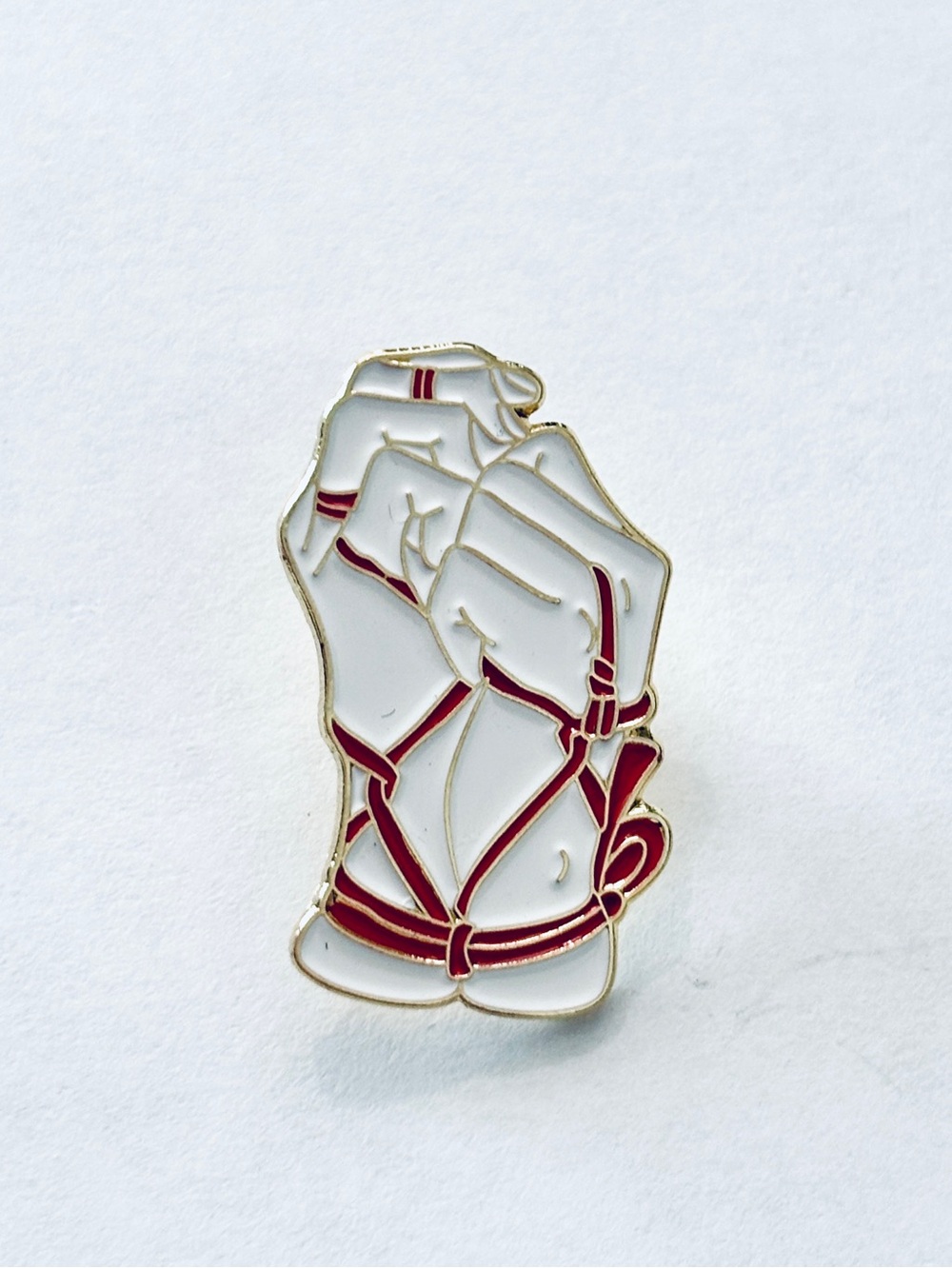 Bonded Hands Unisex Enamel Pin, NWT